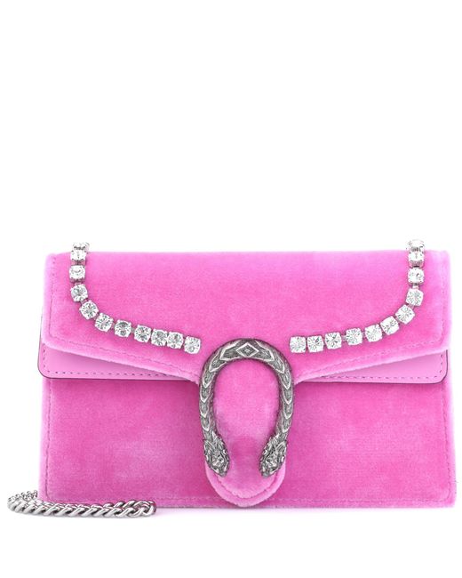 Gucci Pink Dionysus Super Mini Shoulder Bag