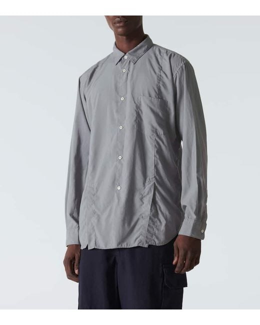 Camisa tecnica Comme des Garçons de hombre de color Gray