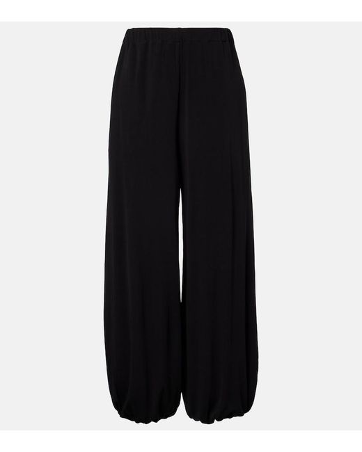 Adriana Degreas Black Balloon Pants