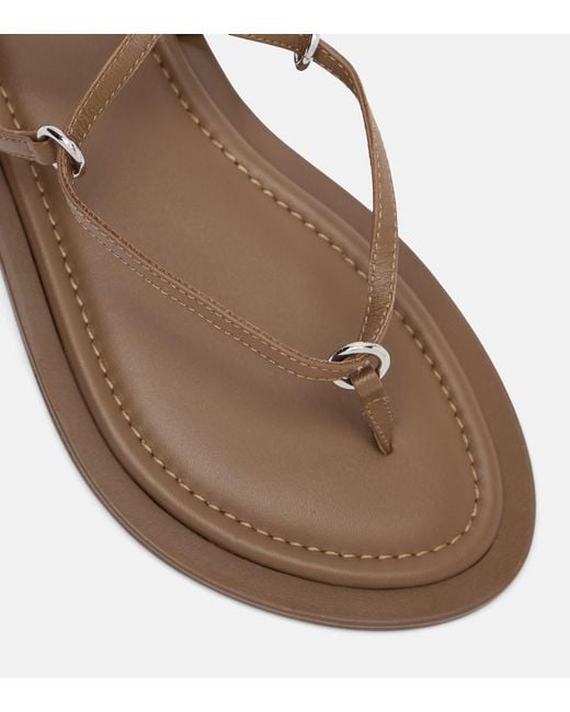 A.Emery Brown Nanaka Leather Sandals