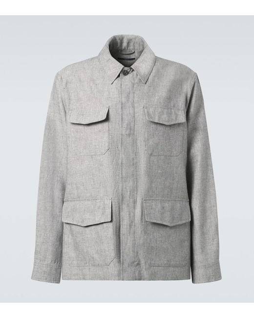 Giacca di Dunhill in Gray da Uomo