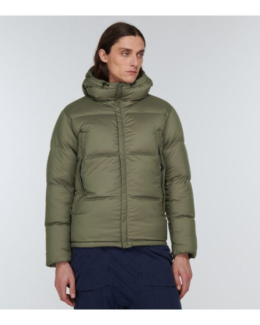 Snow Peak Recycled Light Down Jacket in Green for Men | Lyst