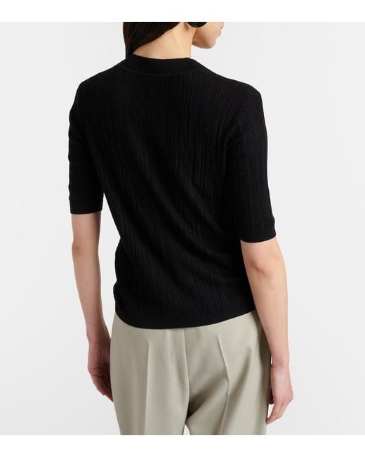Joseph Black Sens Silk And Cotton Cardigan