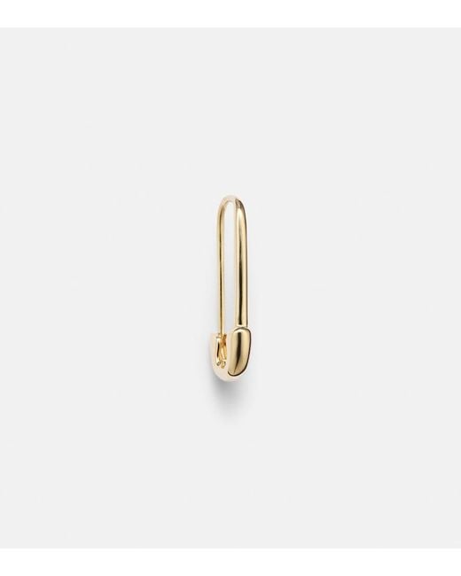 Anita Ko Metallic Safety Pin 18Kt Single Earring
