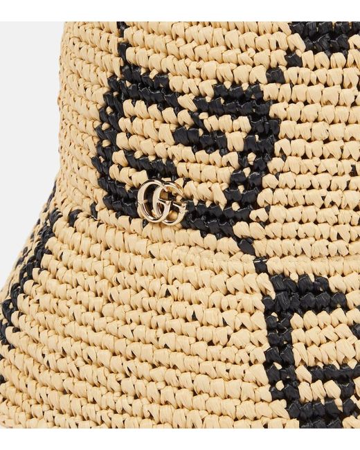 Cappello Da Pescatore Gg di Gucci in Natural