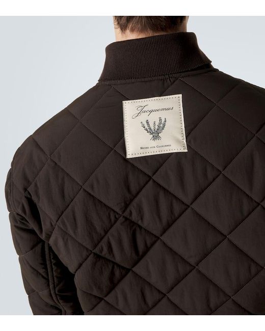 Jacquemus Black Bastide Quilted Jacket for men