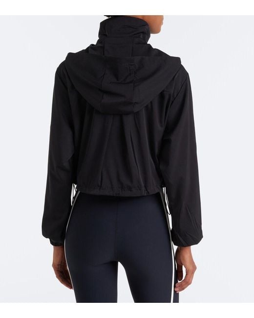The Upside Black Ace Cropped Jacket