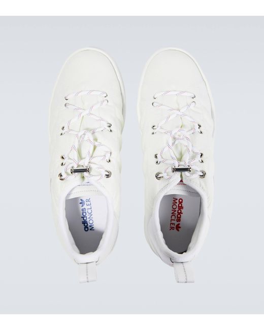 Moncler Genius White X Adidas Campus Low-top Sneakers for men