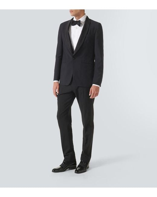 Rubinacci Black Wool Tuxedo for men