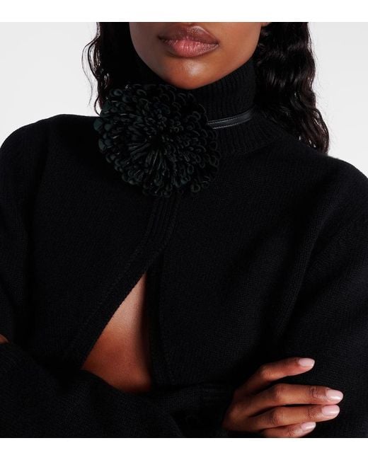Alaïa Black Leather Choker