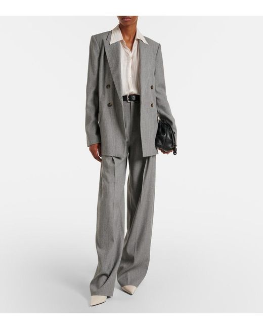 Vince White Striped Shirt