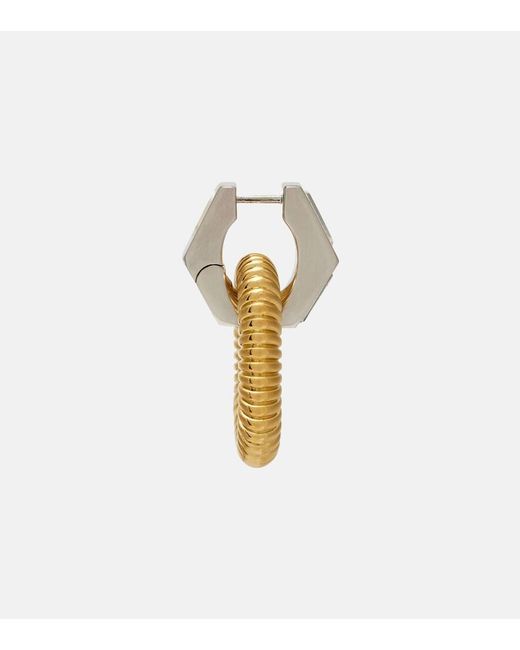 Rabanne Metallic Link Xl Drop Earrings