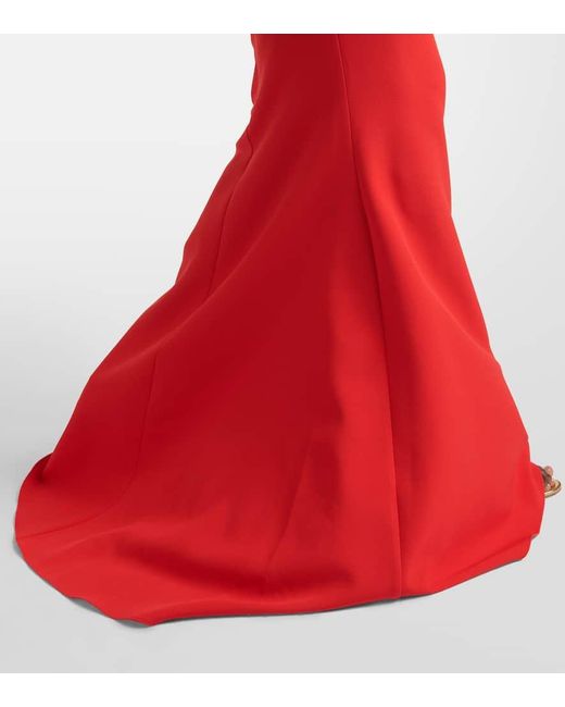 Vestido de fiesta Wilson de crepe Safiyaa de color Red