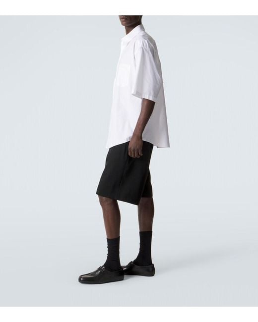 Jil Sander Black Hood Leather Lace-Up Boots for men