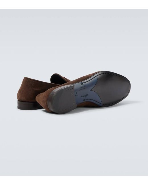 Mocassini Appia di Brioni in Brown da Uomo
