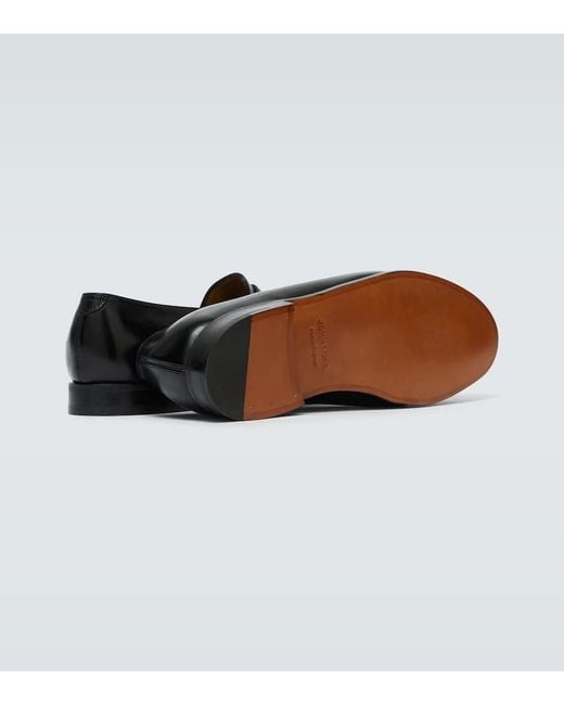 John Lobb Loafers Lopez aus Leder in Black für Herren