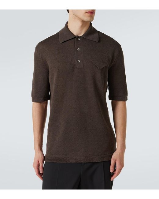Polo Shirts Bottega Veneta pour homme en coloris Brown