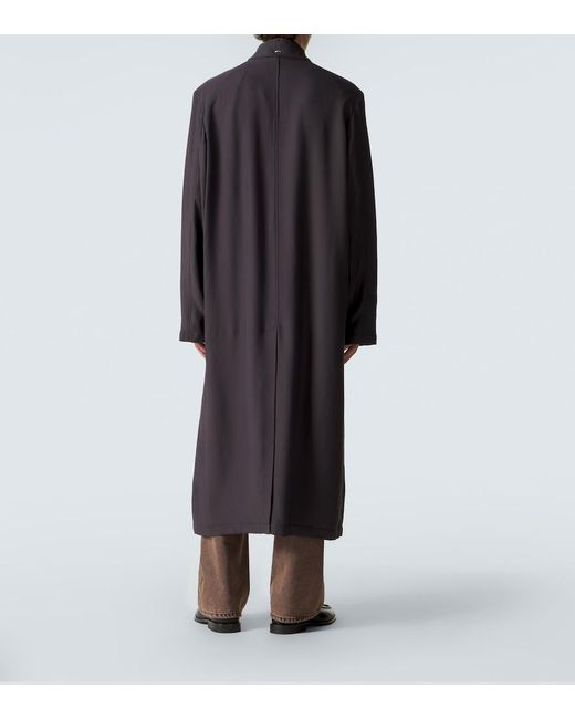Our Legacy Purple Oversized Coat for men