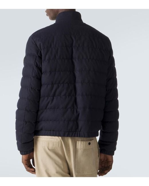 Moncler Blue Luray Down Jacket for men