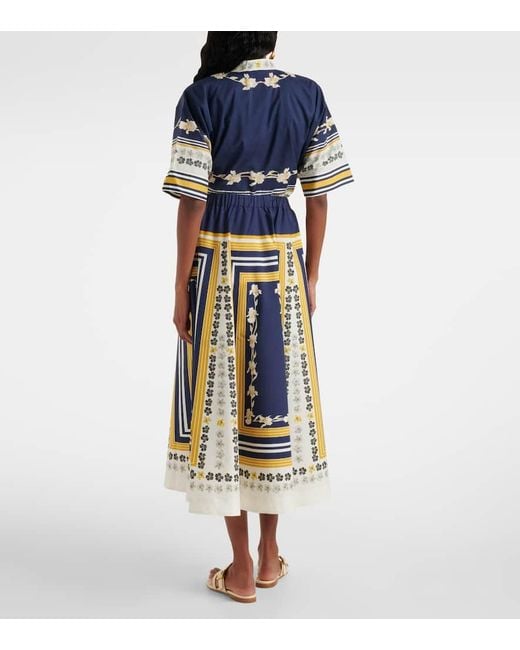 Jupe Midi Imprimee En Coton LaDoubleJ en coloris Multicolor