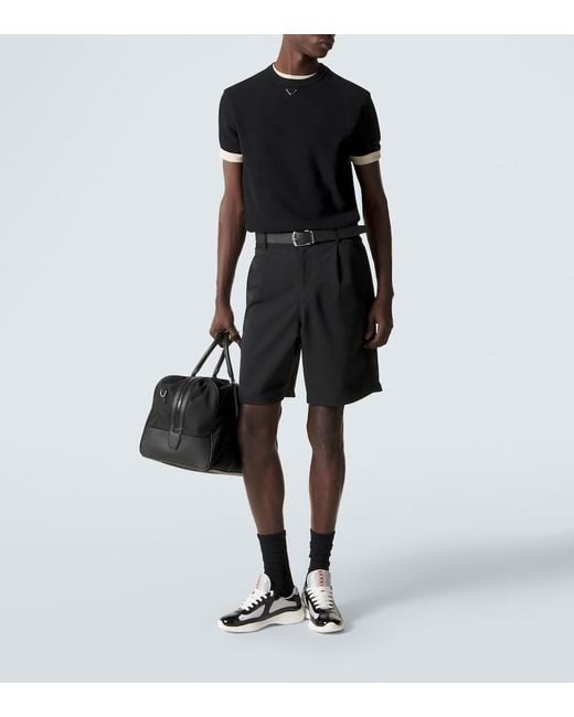 Prada White America's Cup Sneakers for men