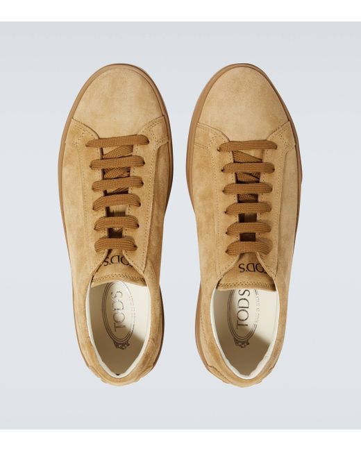 Tod's Natural Suede Sneakers for men