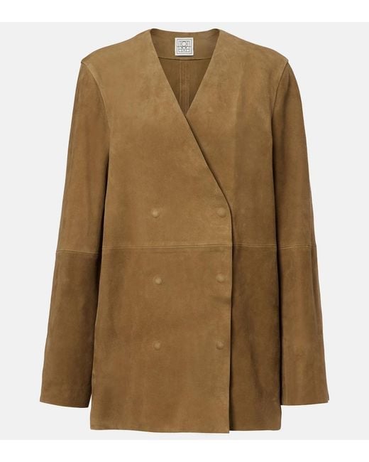 Totême Natural Suede Blazer