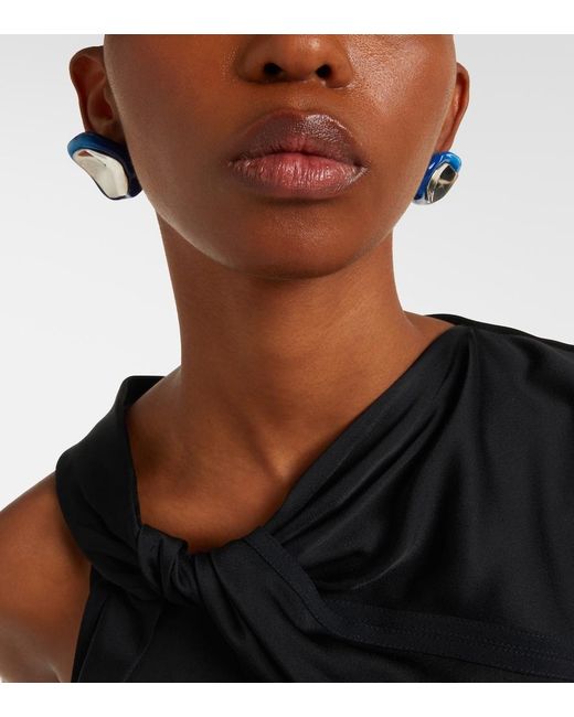 Jil Sander Blue Ohrringe