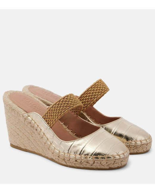 Espadrillas Siena 70 di Malone Souliers in Natural