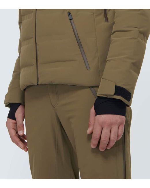 Aztech Mountain Green Nuke Suit Down Ski Jacket for men