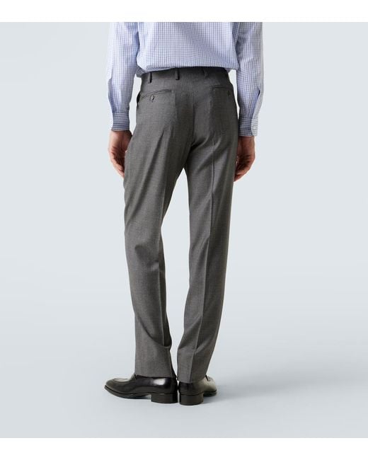 Costume Monza Db En Laine Vierge Canali pour homme en coloris Gray