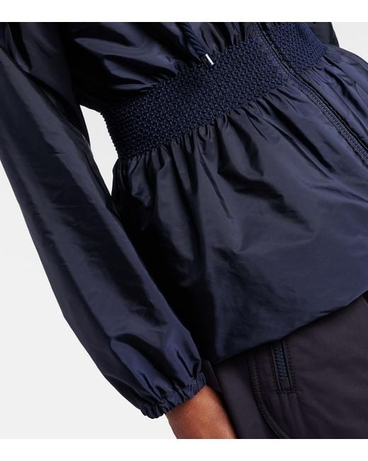 Moncler Blue Liriope Raincoat