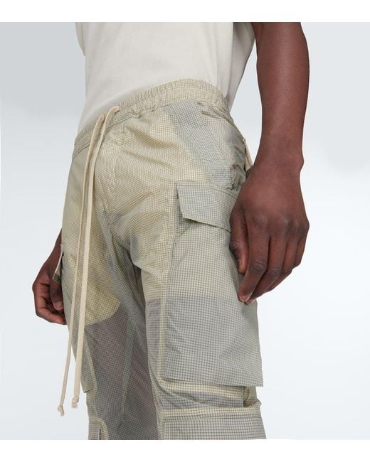 Rick Owens Natural Mastodon Cargo Pants for men