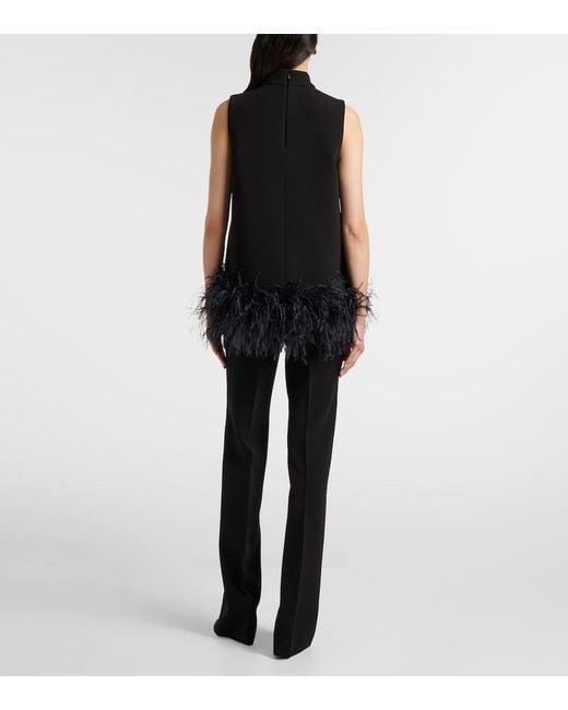 Max Mara Black Flared Pants