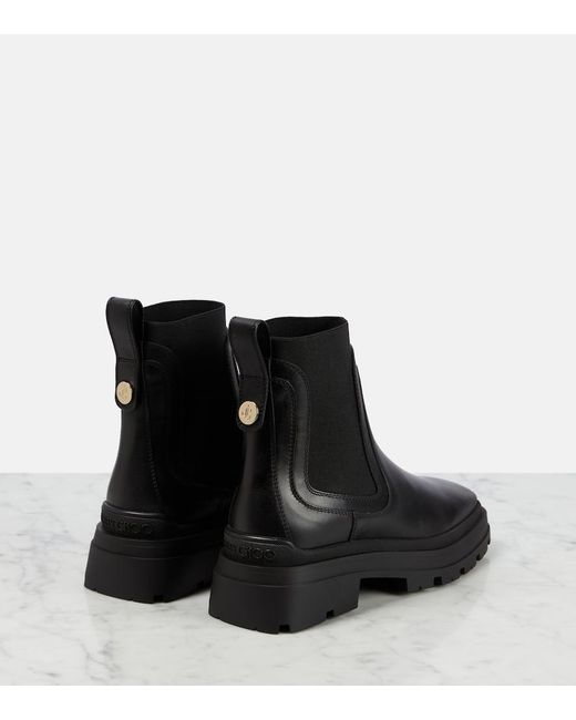 Jimmy choo burrow boots top