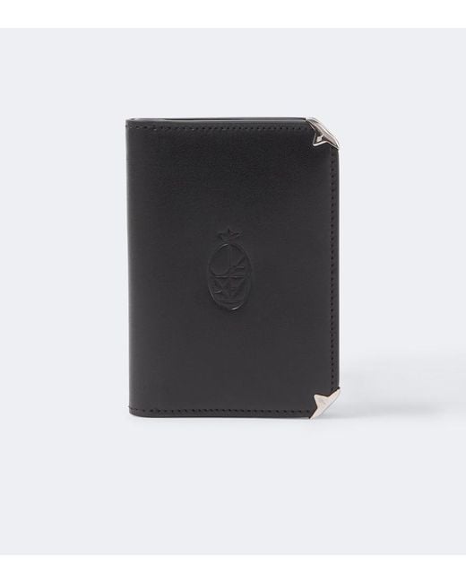 Jacques Marie Mage Black Elston Leather Wallet for men