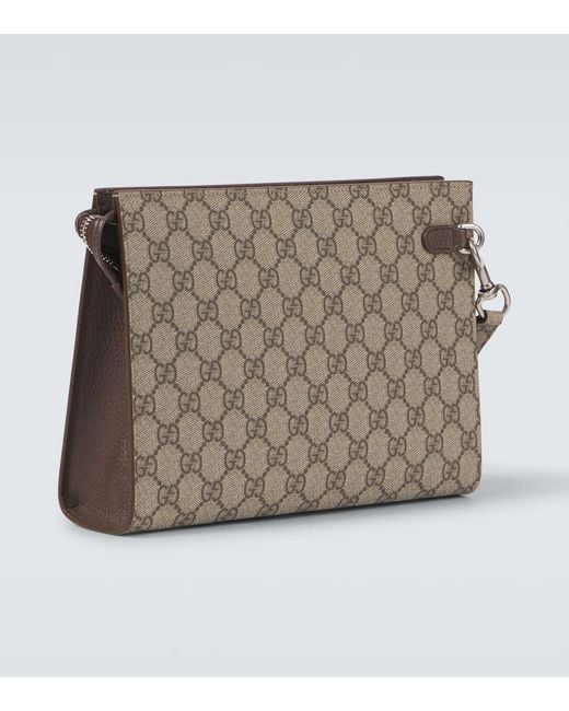 Pochette Gg Canvas di Gucci in Metallic da Uomo