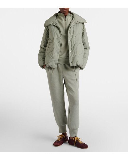 Varley Green Fabia Quilted Jacket
