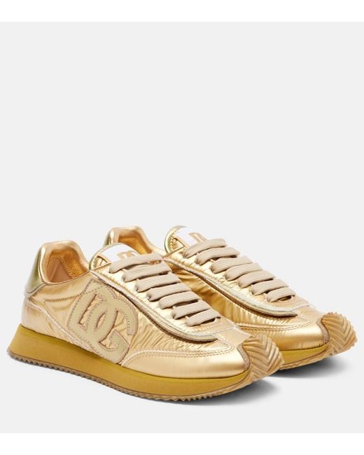 Dolce & Gabbana Yellow Dolce & Gabbana Trainers