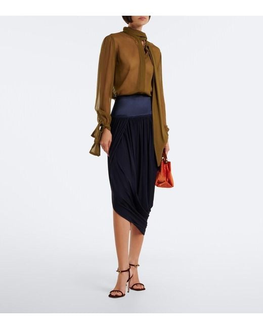 Gianvito Rossi Brown Velvet Sandals