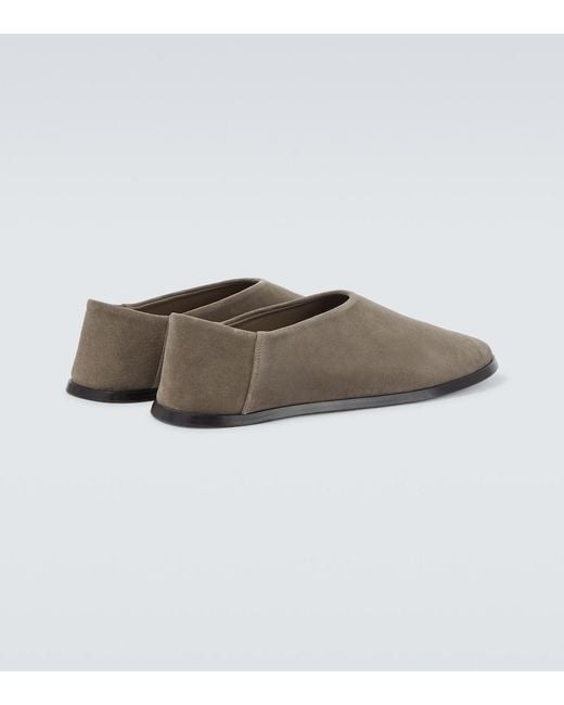 Fear Of God White Suede Loafers for men