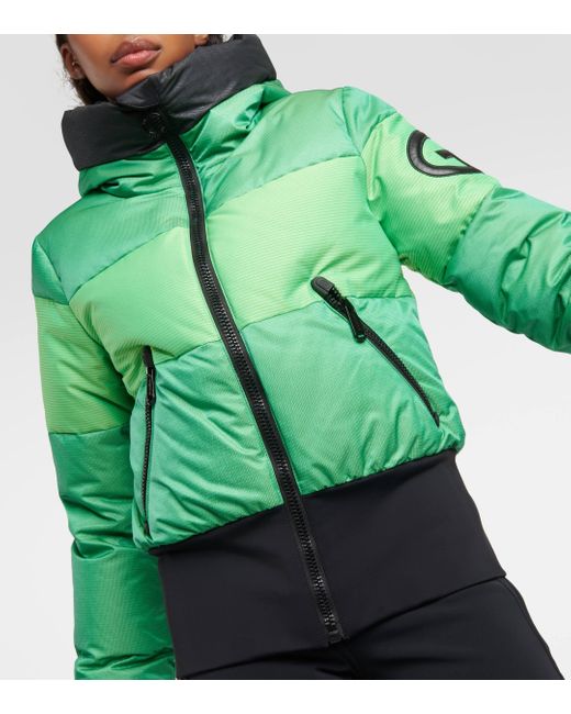 Veste doudoune de ski Fever Goldbergh en coloris Green