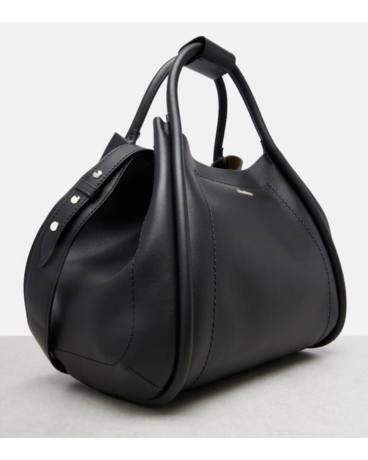 Sac Marin Small En Cuir Max Mara en coloris Black