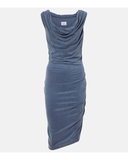 Vivienne Westwood Blue Ginnie Mini Dress