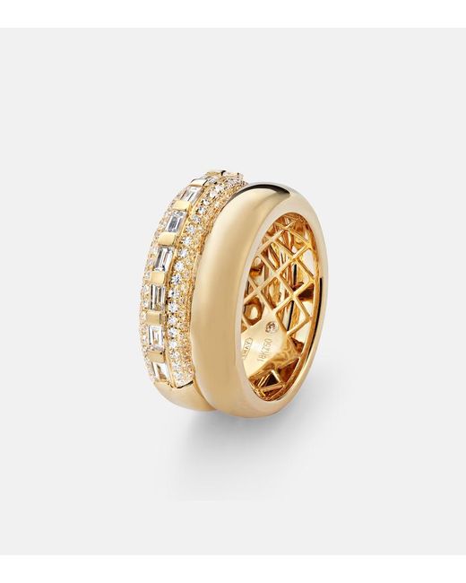 SHAY White Orbit 18Kt Ring With Diamonds