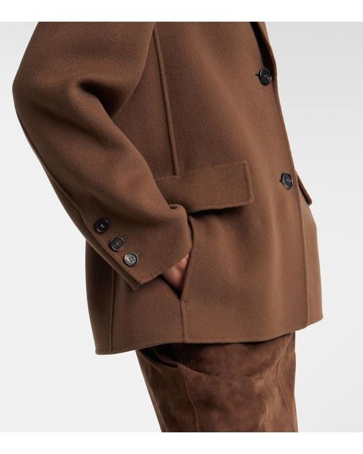 Max Mara Brown Wool Coat