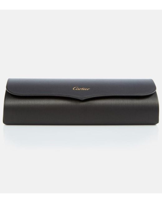 Cartier Metallic Clash De Cartier Cat-Eye Sunglasses