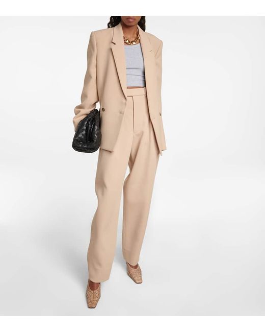 Wardrobe NYC White X Hailey Bieber Cotton-blend Tank Top