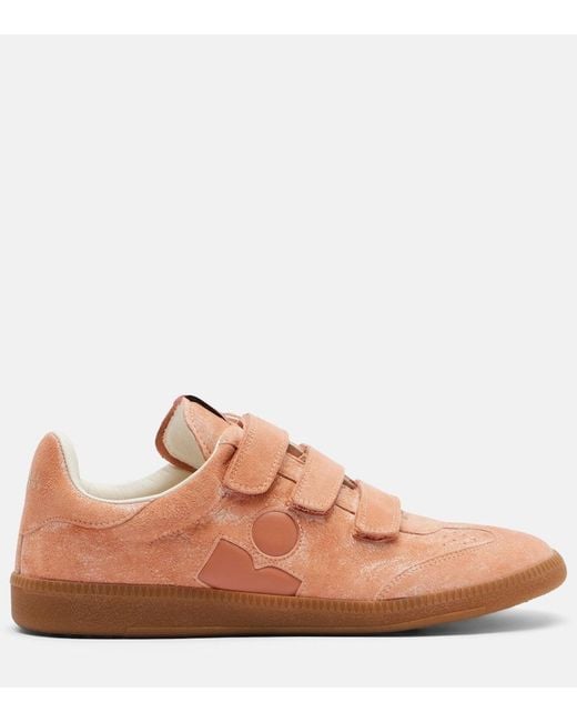 Isabel Marant Brown Beth Suede Sneakers