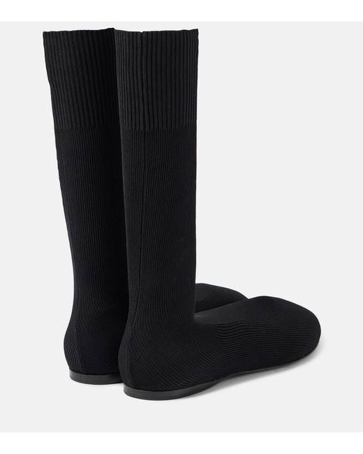 Proenza Schouler Blue Tee Knit Sock Boots